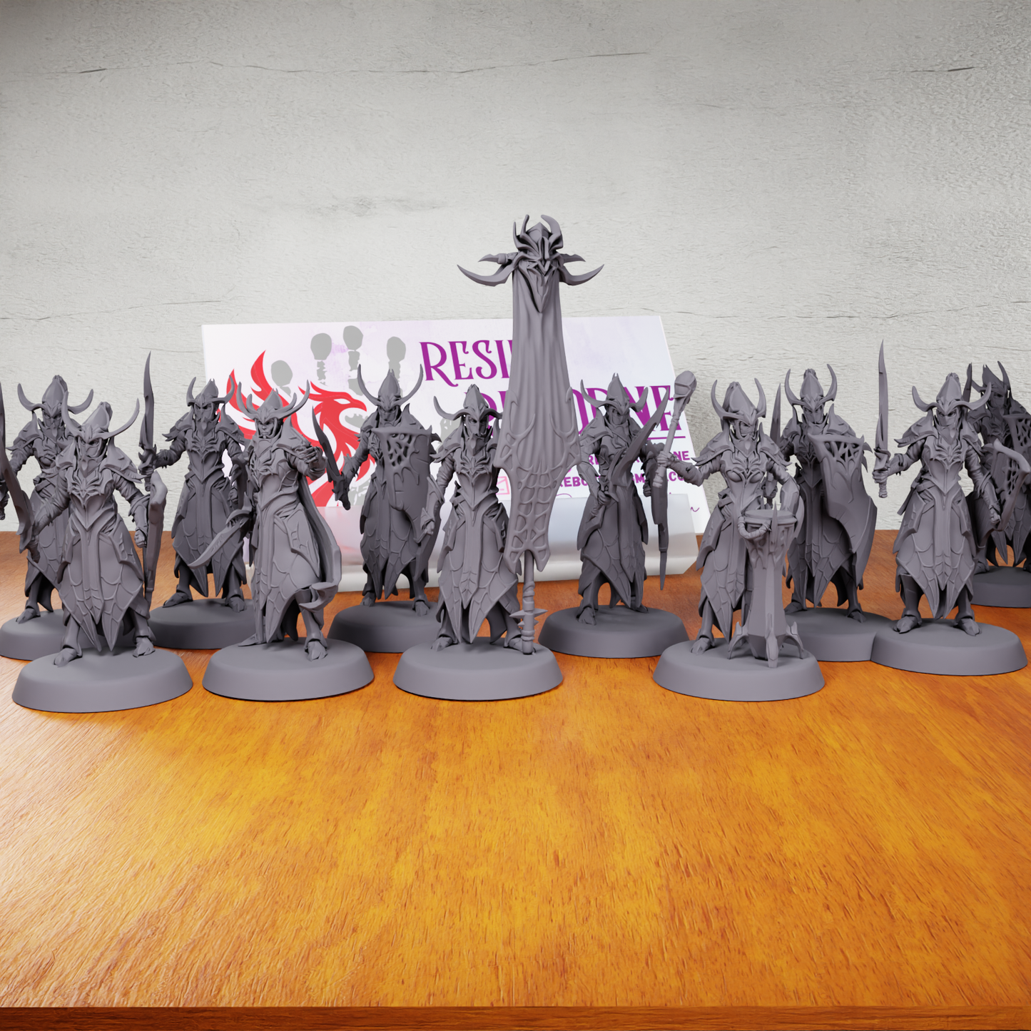 Dark Elf Cultist of the Web - Sword Bundle