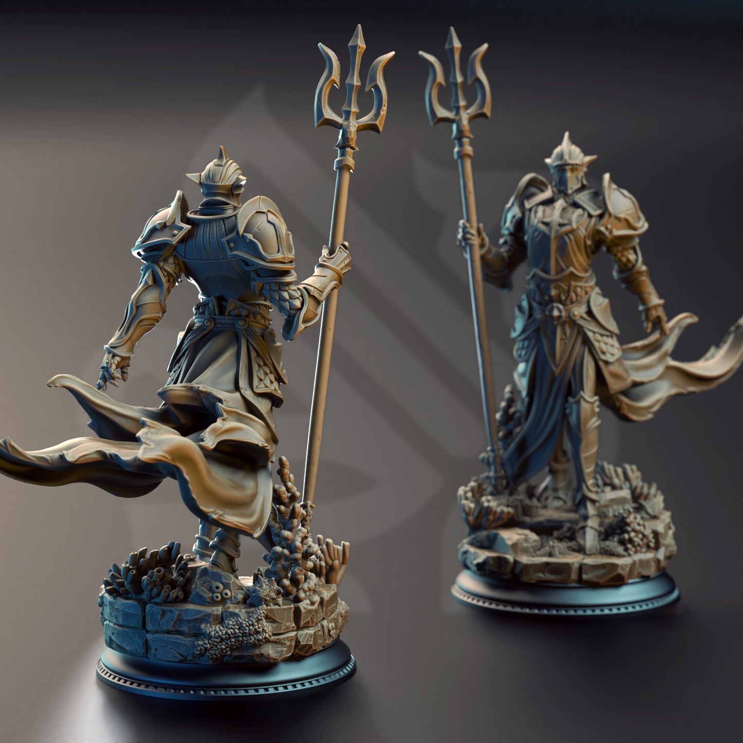 Cylantros Azurius - Paladin of Inderimaeth - Trident Paladin