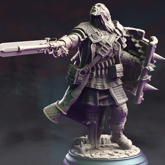 Masked Man - sword gun - Dane