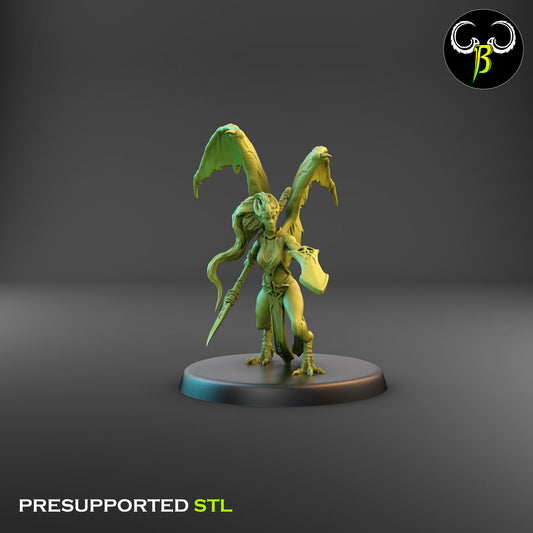 Dark Raptor - Harpy 4 Masked and Armed