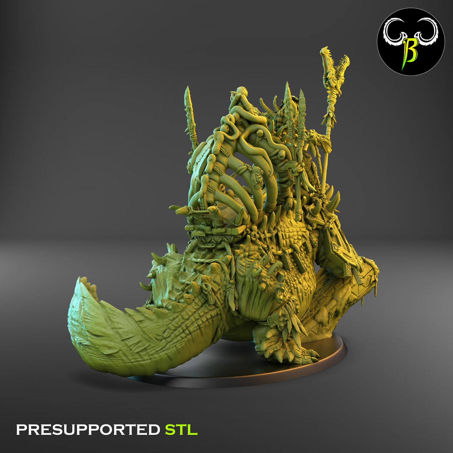 Troll Crocodile Rider
