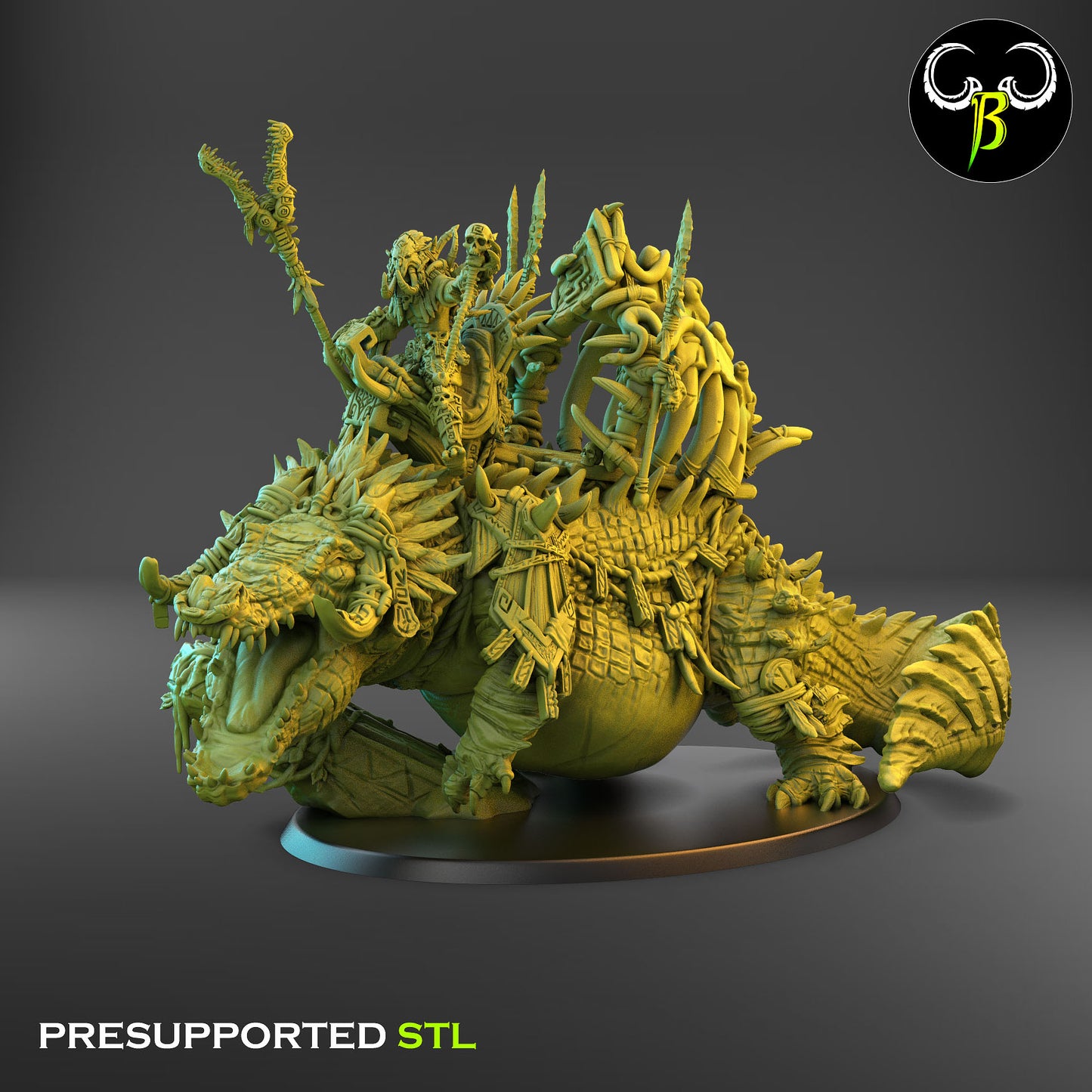 Troll Crocodile Rider