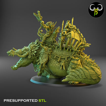 Troll Crocodile Rider