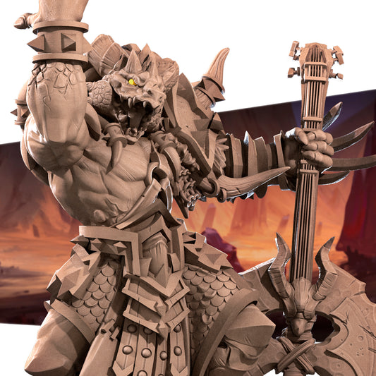 Metal Bard Dragonborn [MODULAR]