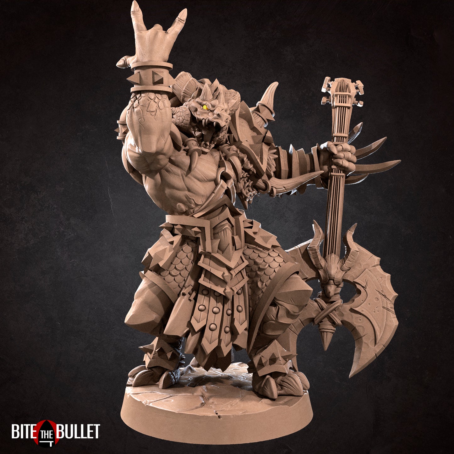 Metal Bard Dragonborn [MODULAR]