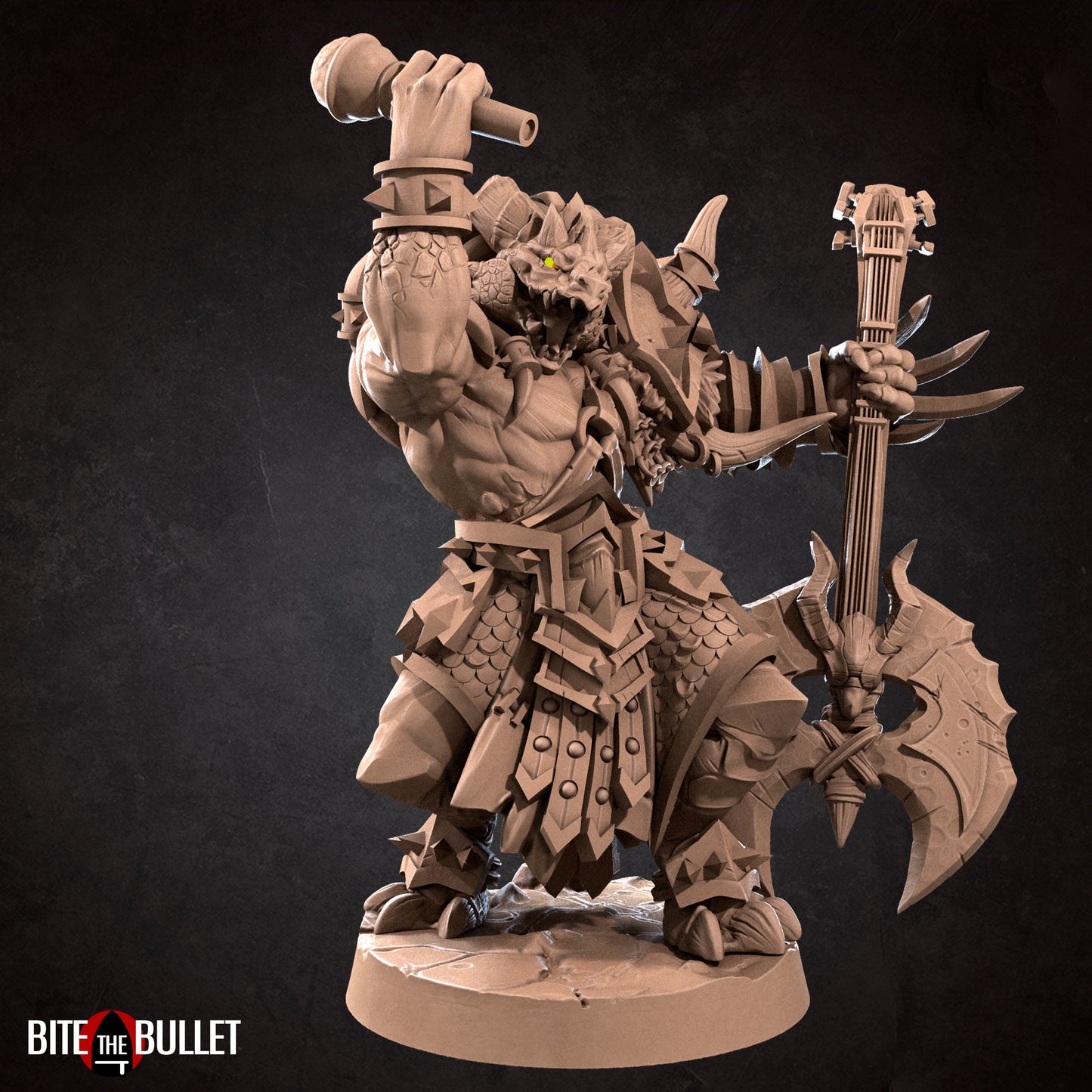 Metal Bard Dragonborn [MODULAR]