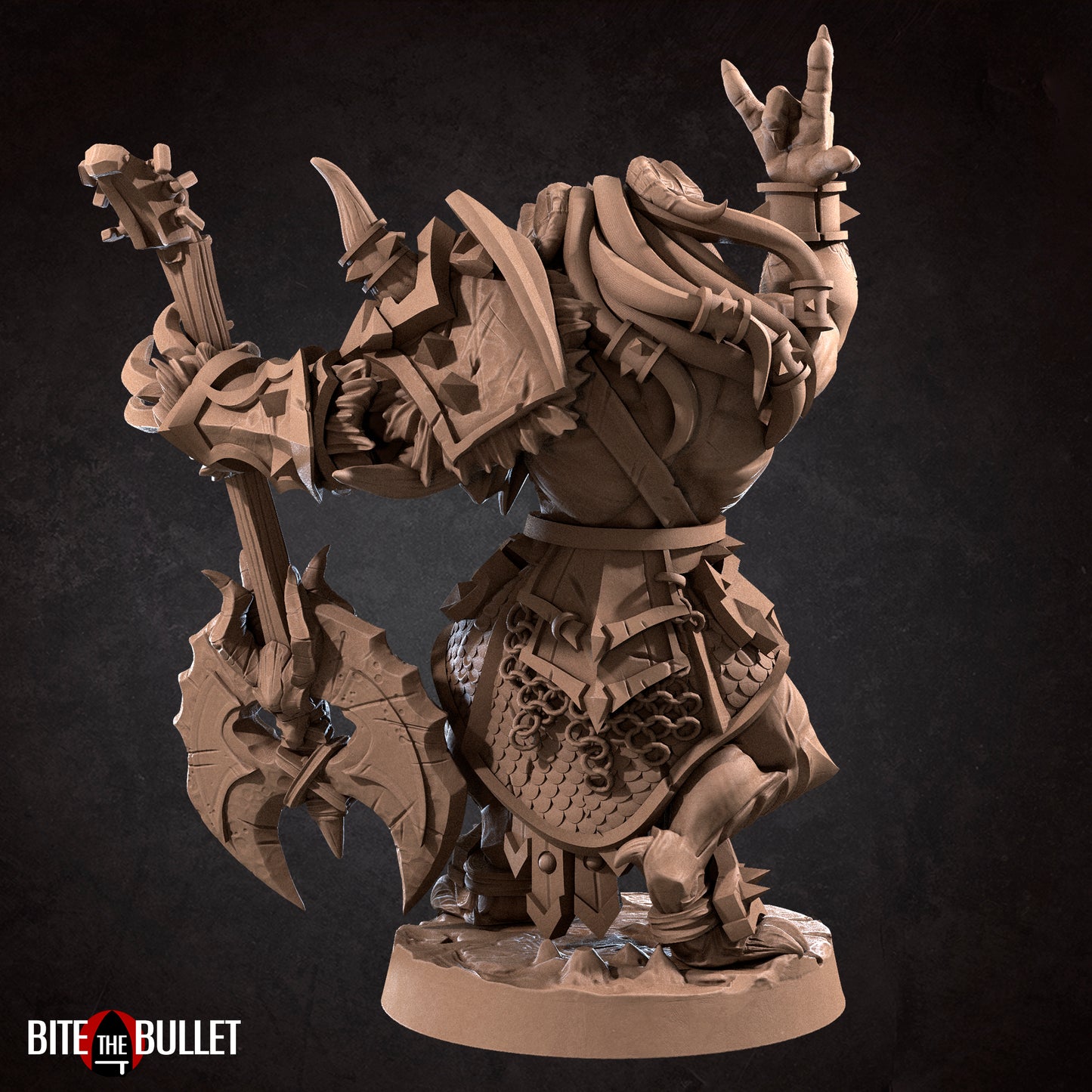 Metal Bard Dragonborn [MODULAR]