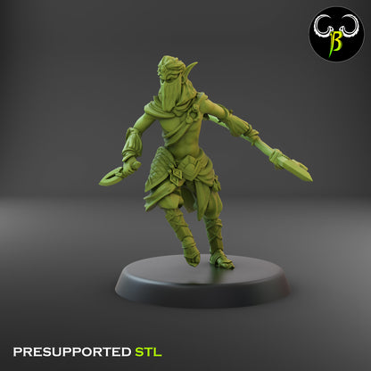 CB Dune Dancers - Elves of the Sand - Lance & Dagger 5