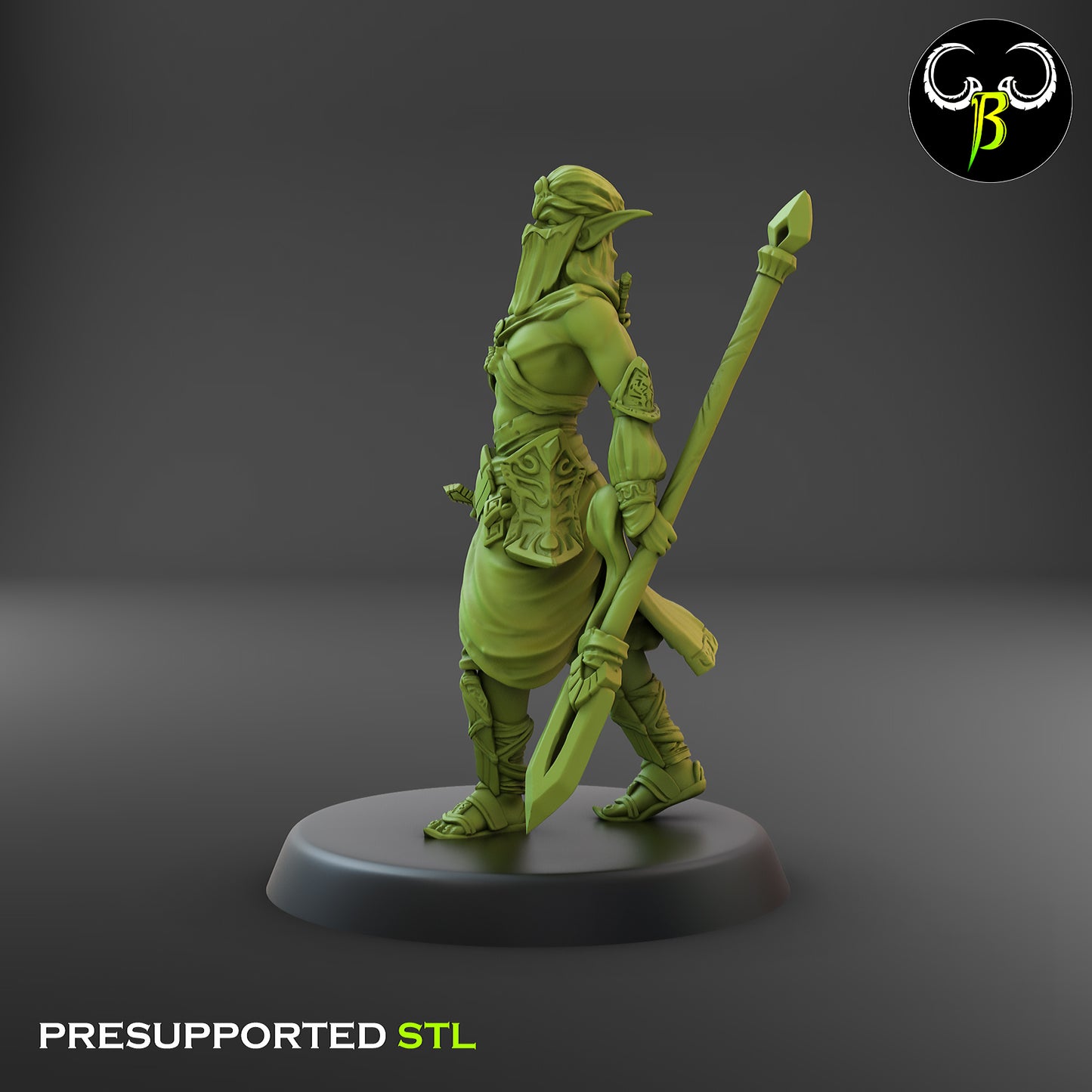 CB Dune Dancers - Elves of the Sand - Lance & Dagger 6