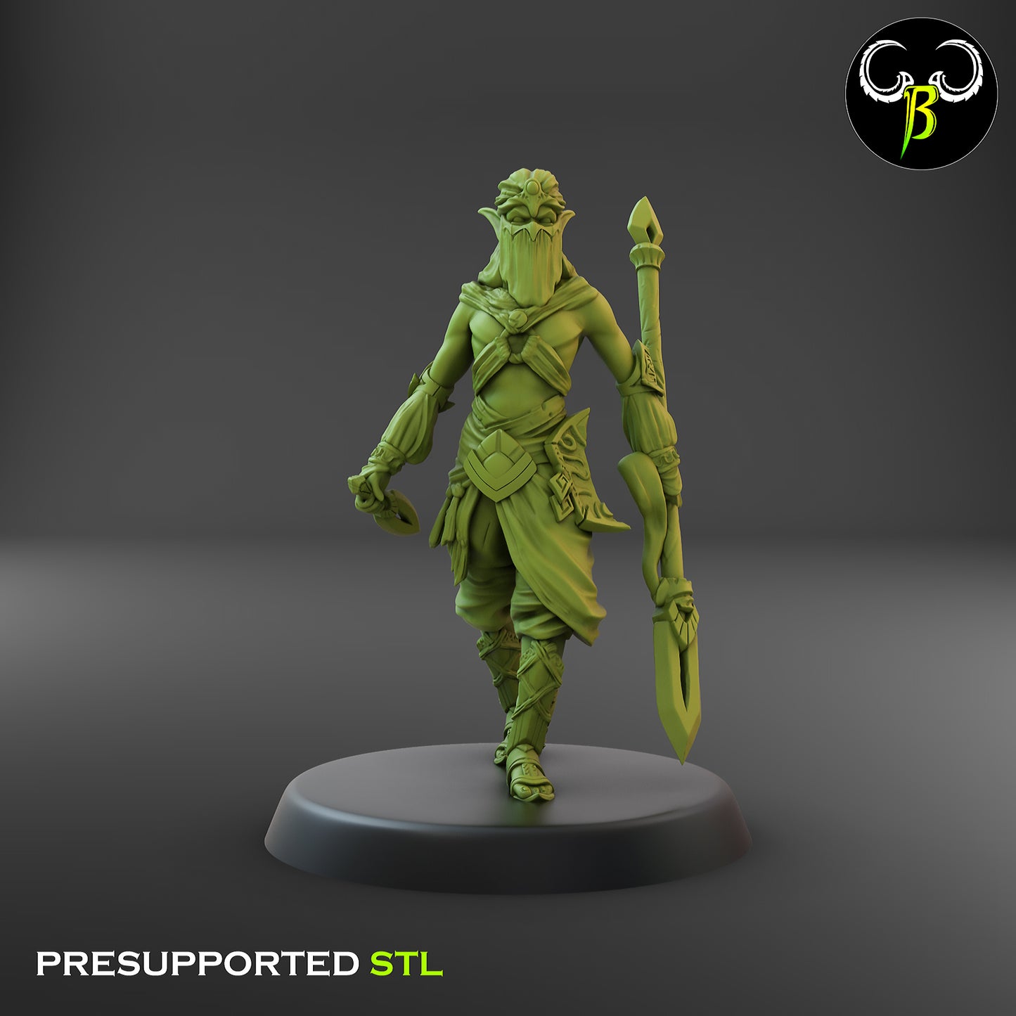 CB Dune Dancers - Elves of the Sand - Lance & Dagger 6