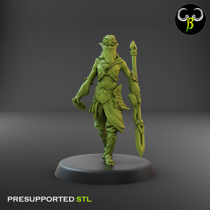 CB Dune Dancers - Elves of the Sand - Lance & Dagger 6
