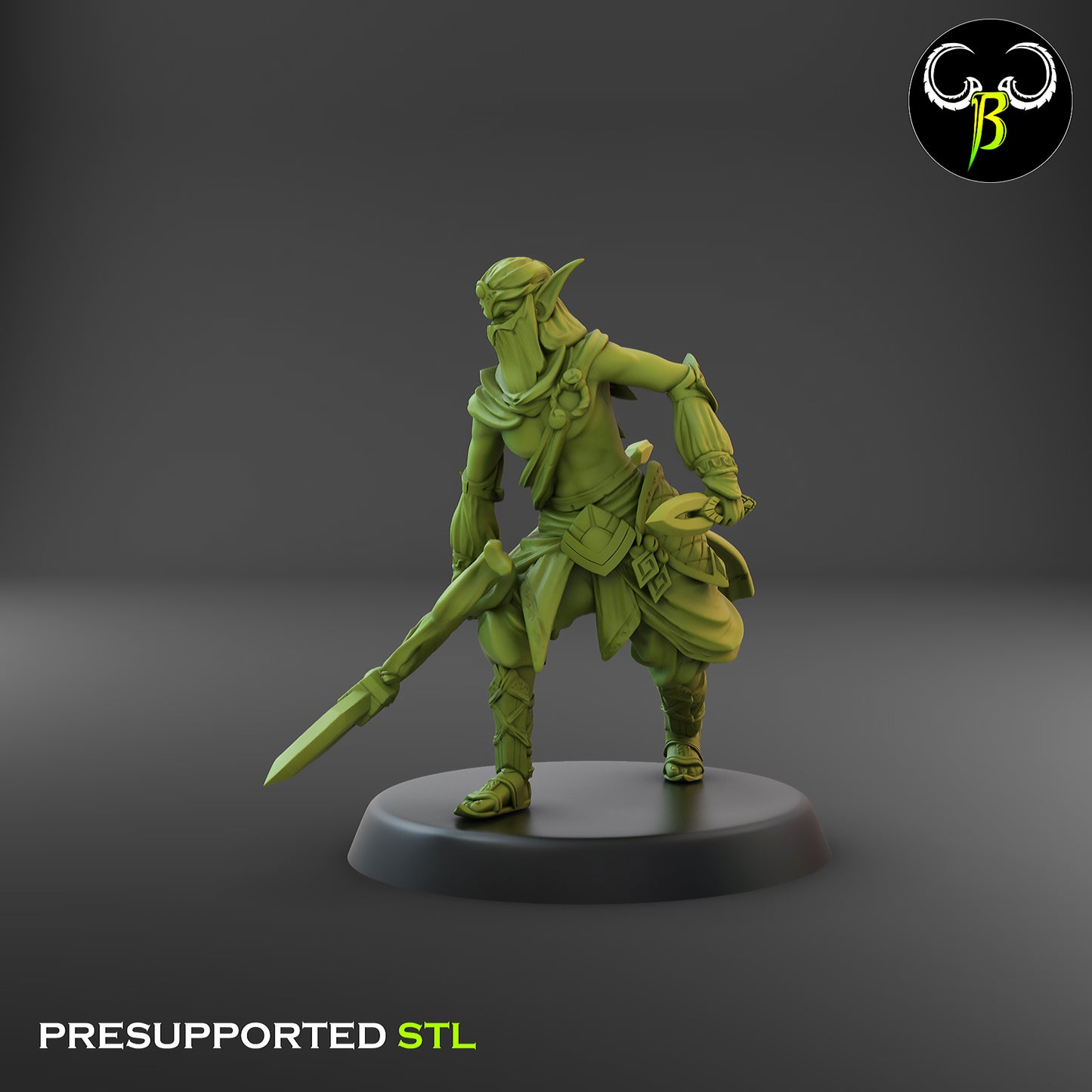 CB Dune Dancers - Elves of the Sand - Lance & Dagger 9