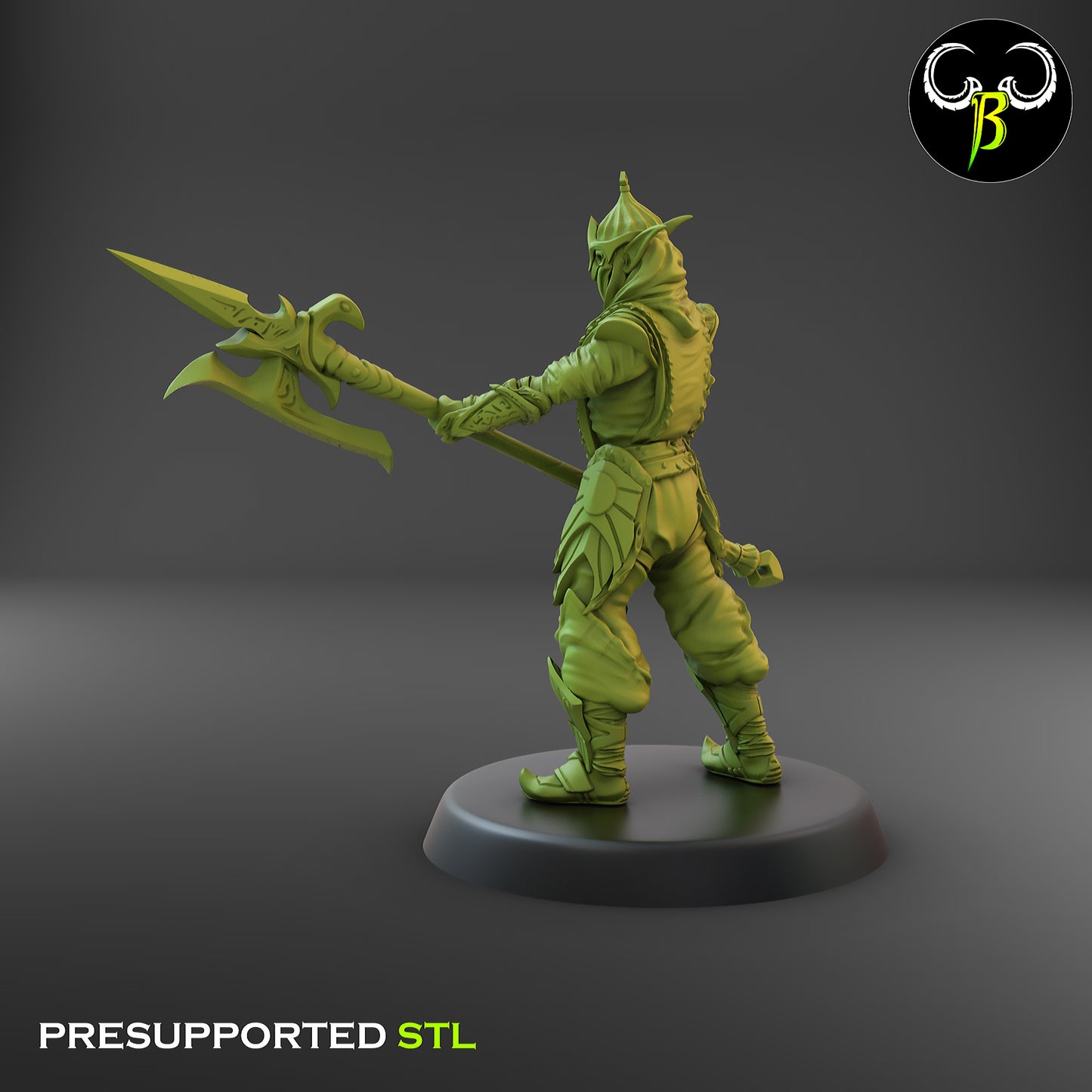 CB Dune Guard - Elite Elven Guard - Halberd 1