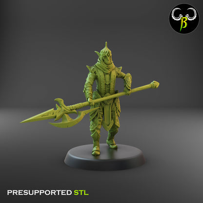 CB Dune Guard - Elite Elven Guard - Halberd 2