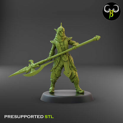 CB Dune Guard - Elite Elven Guard - Halberd 6