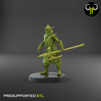 CB Dune Guard - Elite Elven Guard - Halberd 8