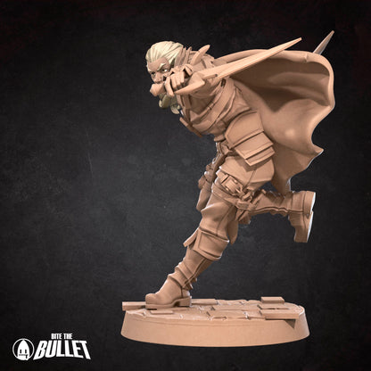Drow Rogue with dual daggers