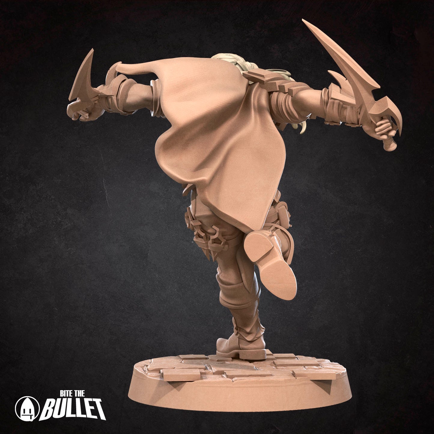 Drow Rogue with dual daggers