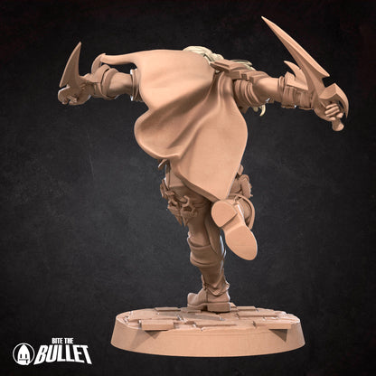 Drow Rogue with dual daggers