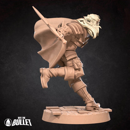 Drow Rogue with dual daggers