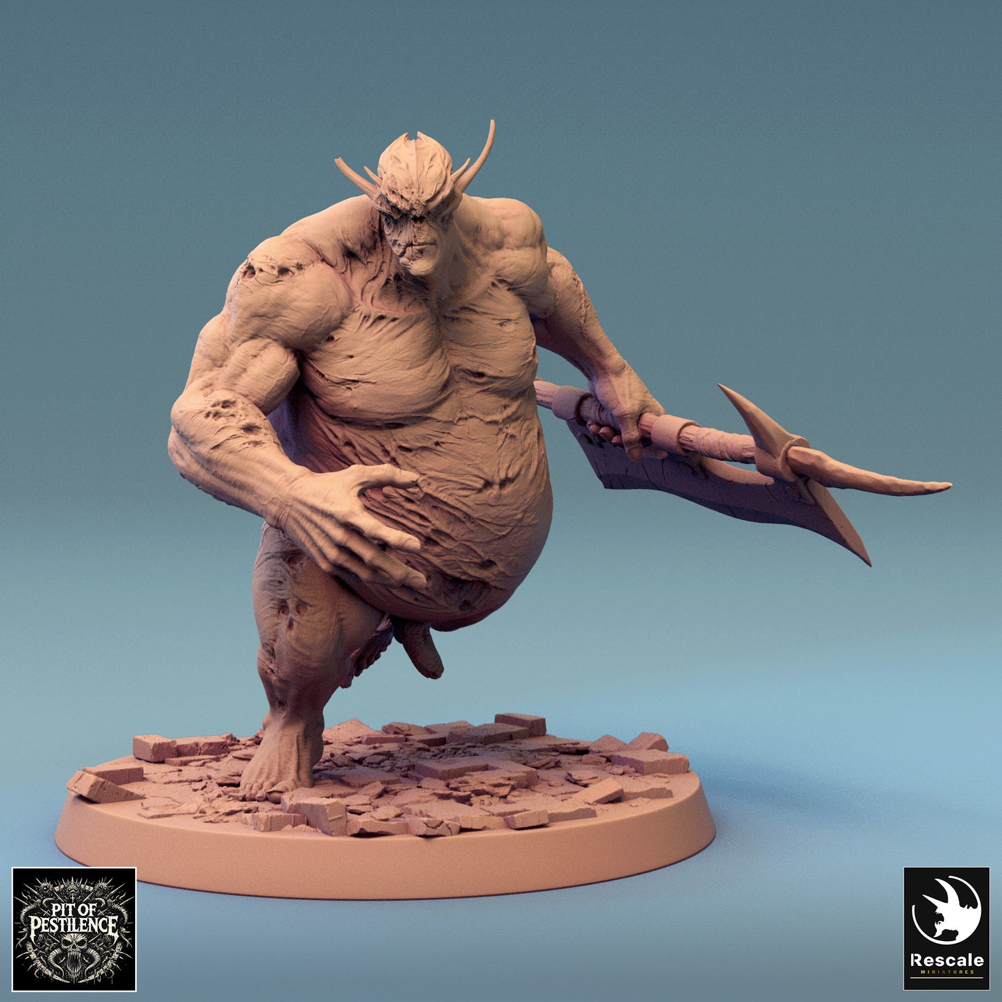 Pestilence - Executioner - Naked - Axe