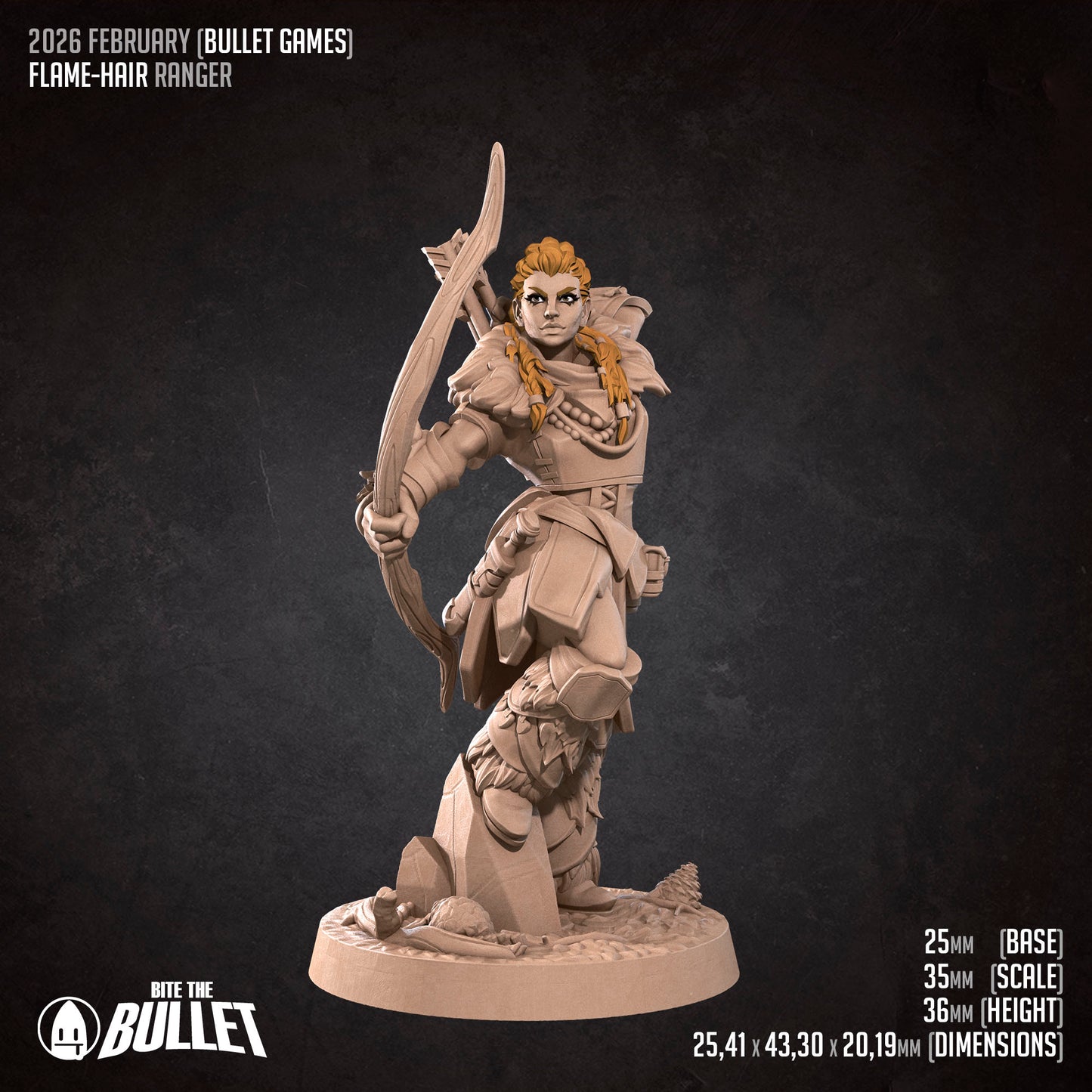Female Tribal Archer