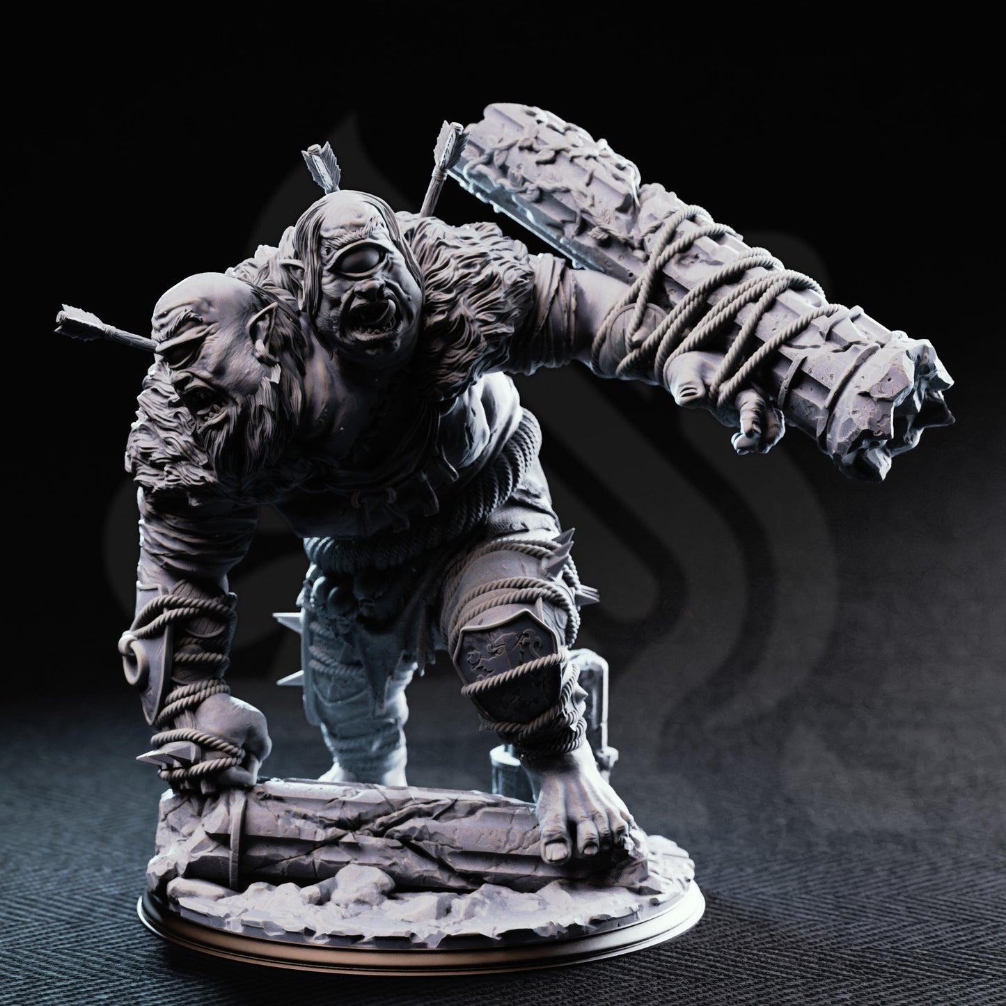 Flim and Krim the two headed Giant Ettin