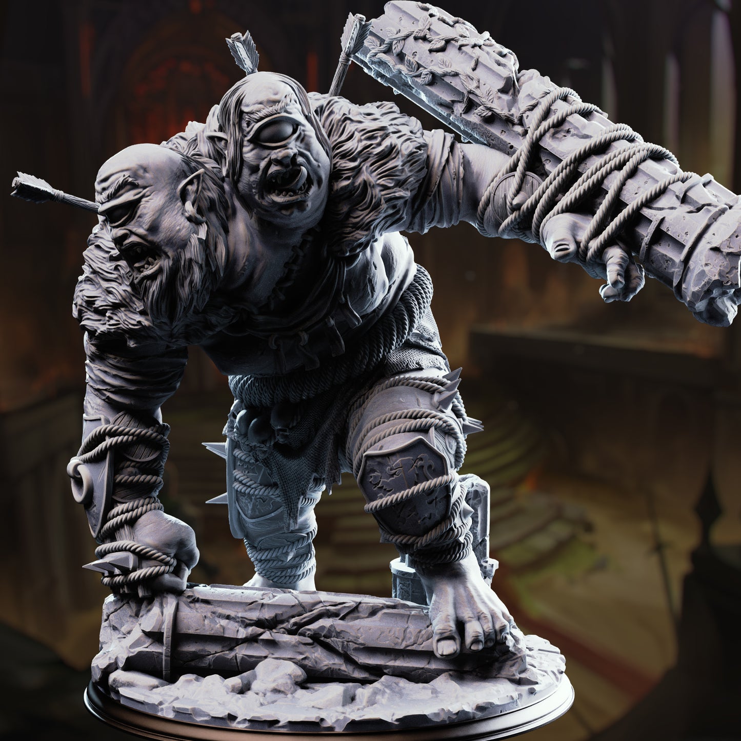 Flim and Krim the two headed Giant Ettin
