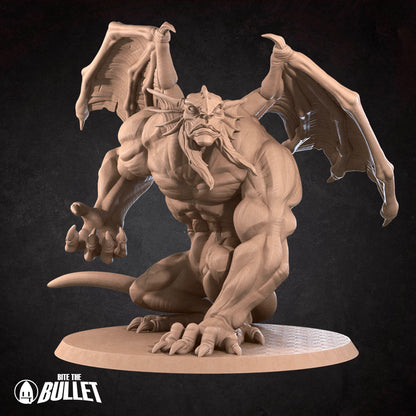 Demon Lord Fraz & his gargoyles