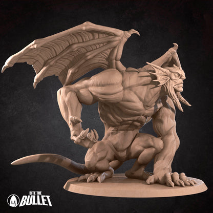 Demon Lord Fraz & his gargoyles