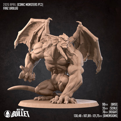 Demon Lord Fraz & his gargoyles
