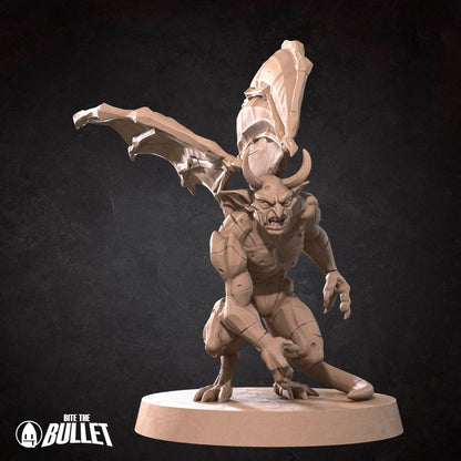 Demon Lord Fraz & his gargoyles