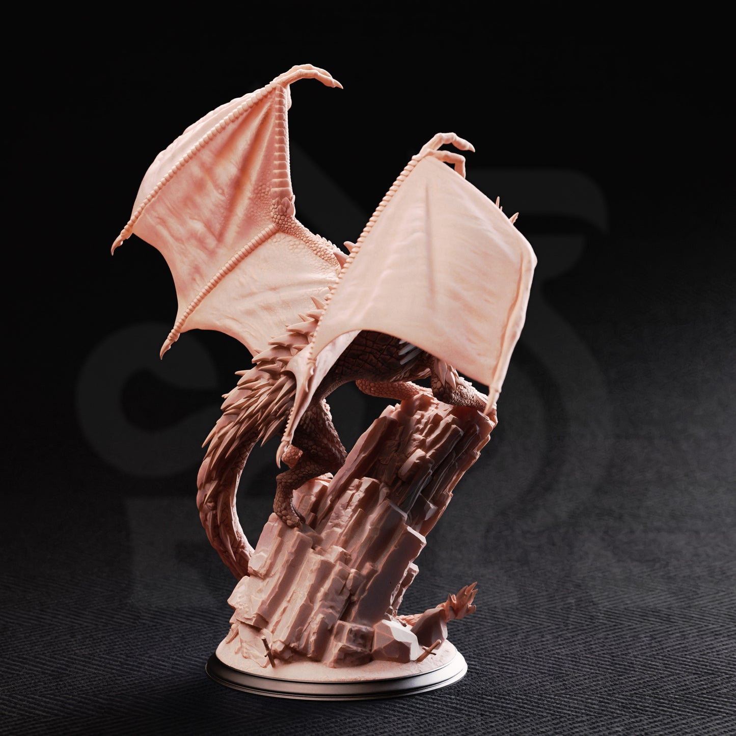 Adult Silver Dragon - Gintharax