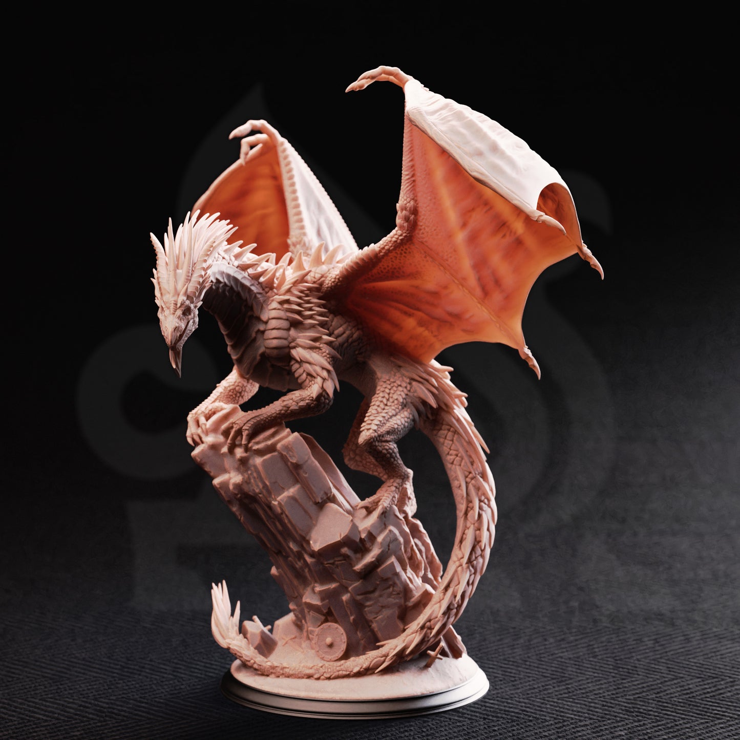 Adult Silver Dragon - Gintharax