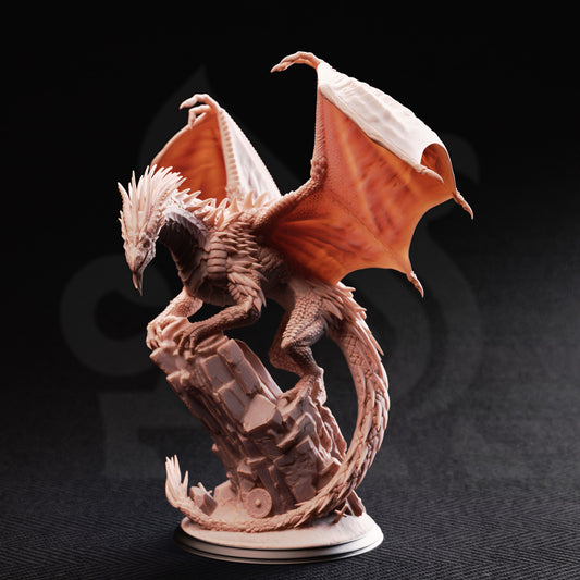 Adult Silver Dragon - Gintharax