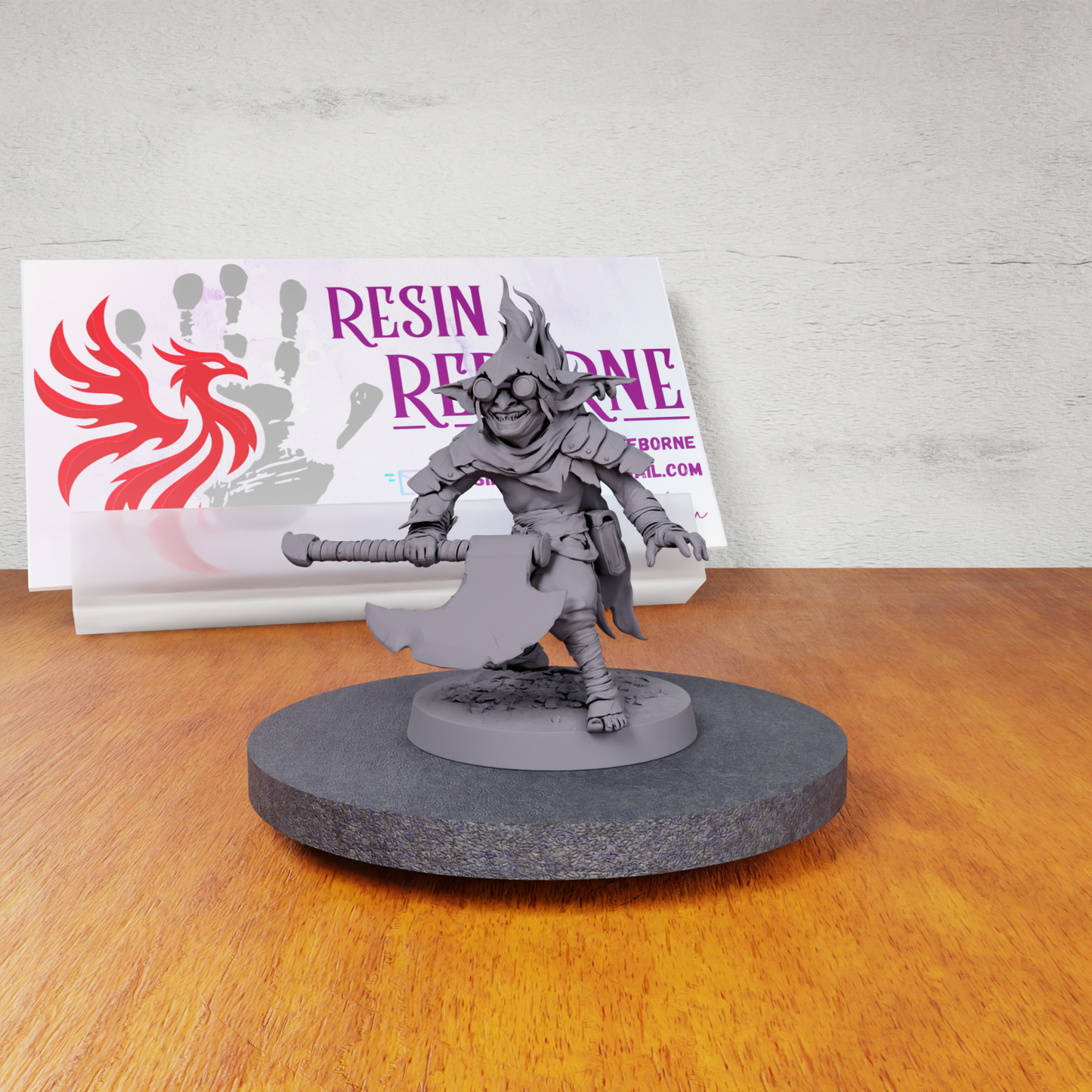 Crooked Crown Goblin Axe - Stance A