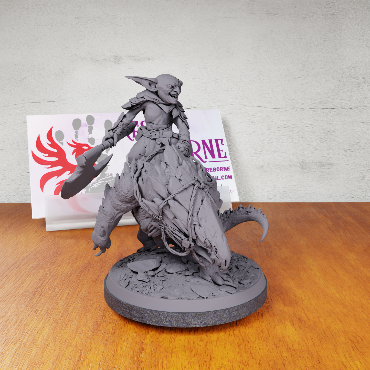 Crooked Crown Goblin Bullette Rider - Squad