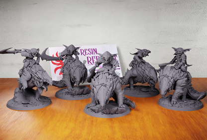 Crooked Crown Goblin Bullette Rider - Squad