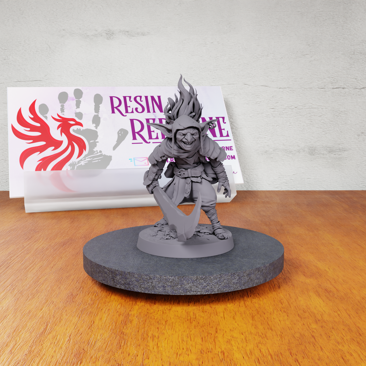 Crooked Crown Goblin with Sword - Stance A