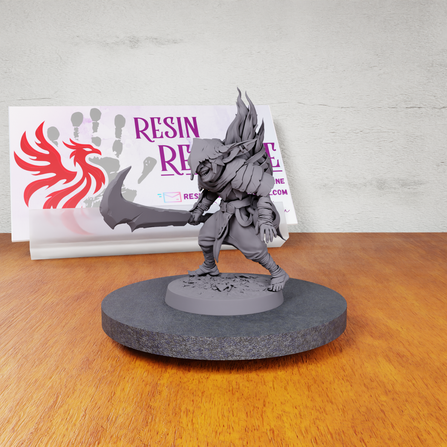 Crooked Crown Goblin with Sword - Stance B