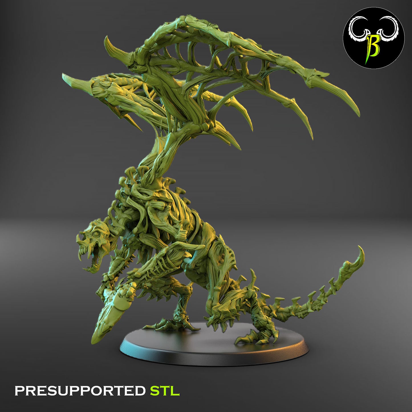 CB Marrow Knights - Great Axe Goregoyles - Roar 1