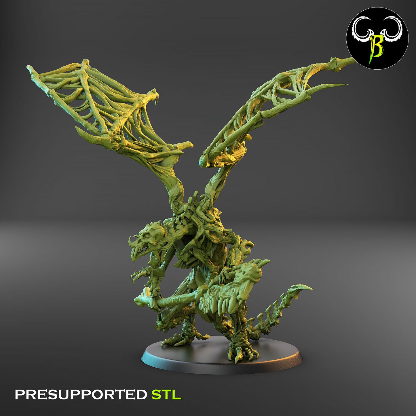 CB Marrow Knights - Great Axe Goregoyles - Stand 2