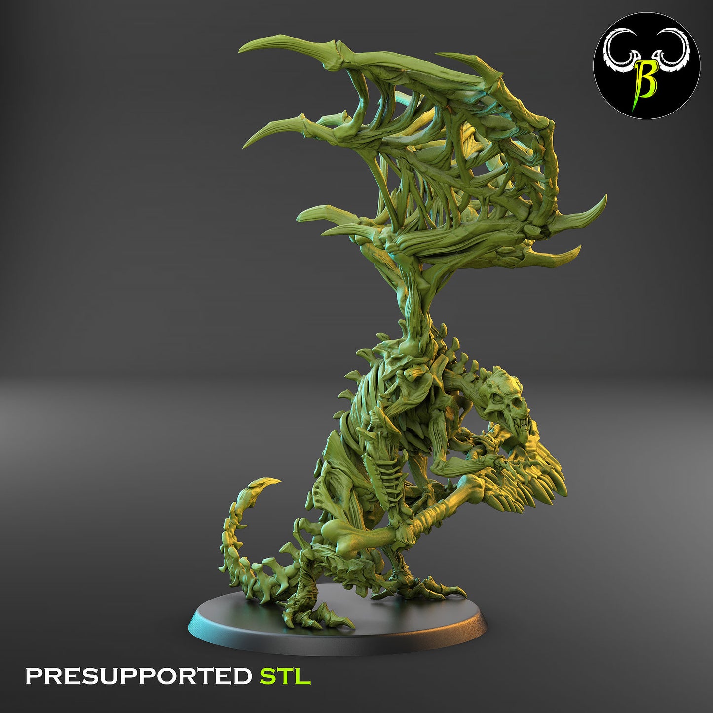 CB Marrow Knights - Great Axe Goregoyles - Stand 2