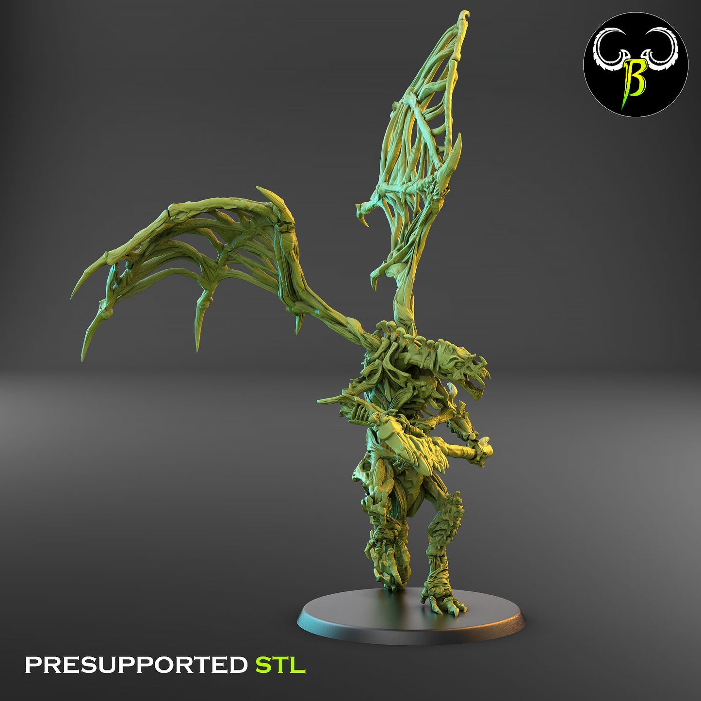 CB Marrow Knights - Great Axe Goregoyles - Take off 4