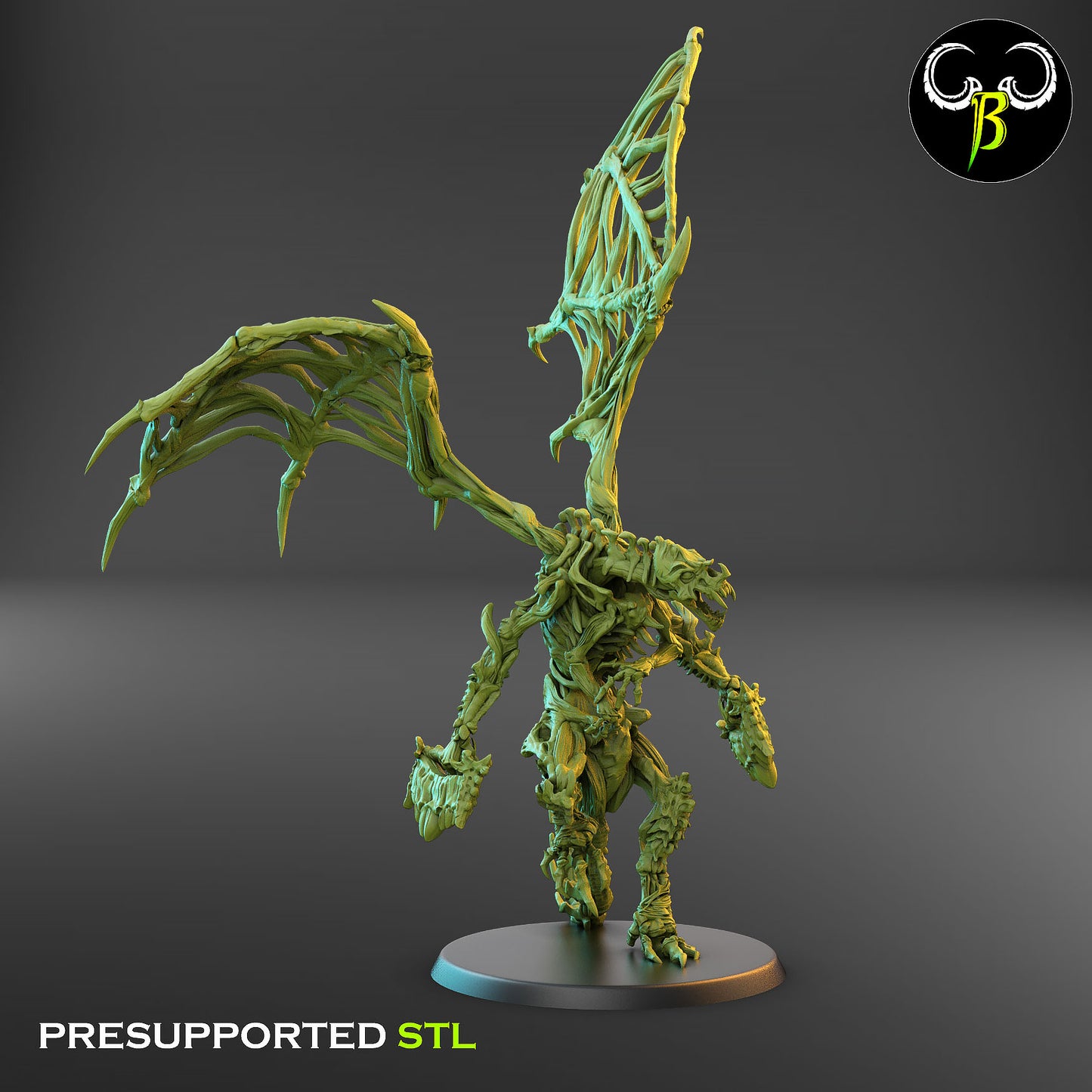 CB Marrow Knights - Bone Blades Goregoyles - Take off 4