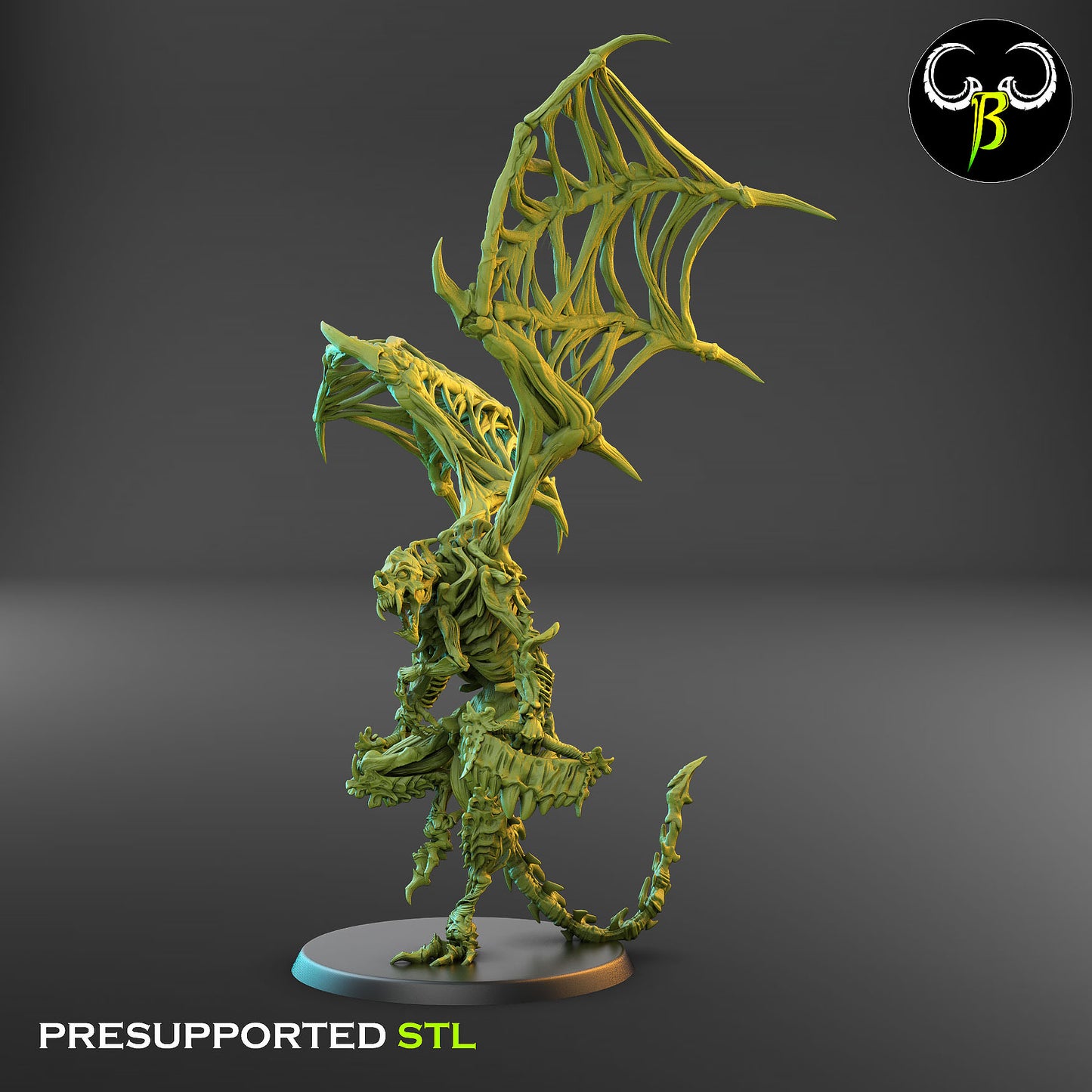 CB Marrow Knights - Bone Blades Goregoyles - Take off 4