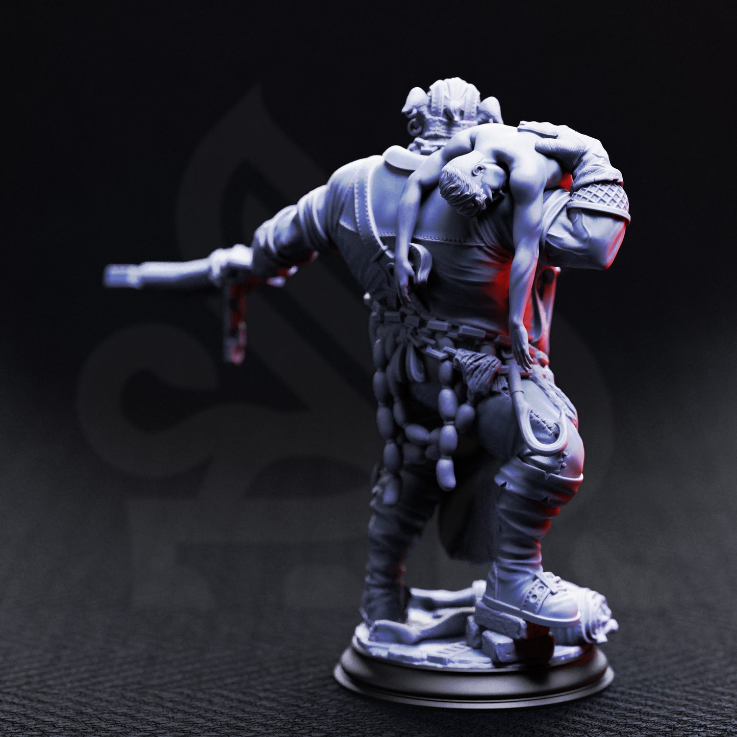 Half-orc Vampire chef - With Pig mask