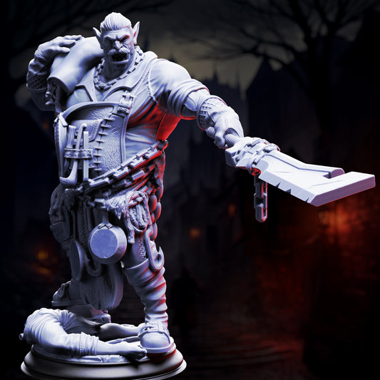 Half-orc Vampire chef - Unmasked