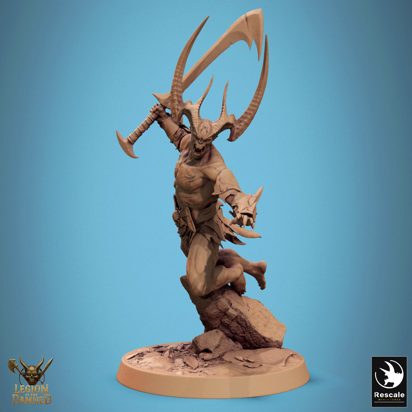 Horned Undead Demon Berserker - Berserk