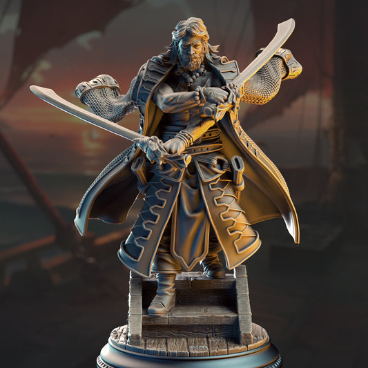 Hexhunter of the Sea - Pirate Captain